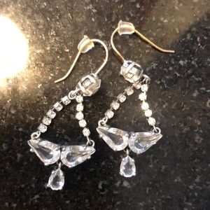 Classic Silver Chandelier Earrings by Juicy Couture